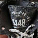 P448 . Denise platform leopard lace up boots Photo 5