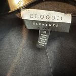 Eloquii  NEW Belted Denim Jacket Black Dress Pockets Plus Size 18 Photo 10