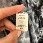 Green Dragon Womens Tie Dye Wrap Front V-Neck Tank Top Dress Black Grey Size XS Photo 7