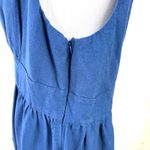House of Harlow 1960 Blue Tired Linen Tie Strap Dress Size Large Photo 2