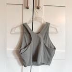 Athleta  Conscious Crop Bra Tank Powervita Stretch Active Size Small Sage Green Photo 1