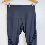 Fanka Body Sculpt Capri Leggings Womens Medium Black Reversible Workout Gym Photo 2