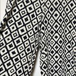 Tahari Geometric Black and Cream Women's Pants Size XL New With Tags Photo 1