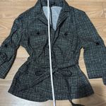 EXPRESS  design studio button down blazer shirt size 0 Photo 3