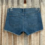 Frame  Denim Le Cutoff Distressed Raw Hem Denim Shorts  Photo 8