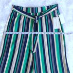 No Comment  Juniors Striped Wide Leg Pants Size Large Photo 4