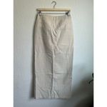 Commense Linen & Cotton Front Slit Maxi Skirt M NWT Size M Photo 5