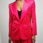 ALC Frank A.L.C DAVIN II TAILORED SATIN DISCO PINK JACKET SIZE 2 Photo 1