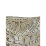 Hint of Mint  Crochet Lace Top Womens Small Ivory Boho Long Sleeve Lace Photo 6