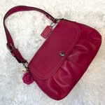 Coach Y2K  Pink F13729 Flap Hobo Shoulder Bag Photo 12