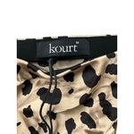KOURT Animal Print MIDI Satin Skirt Sz M NEW New with tags Brown Size M Photo 1