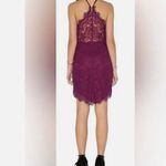 Free People  Dhaloa Magenta Lace Mini Dress Photo 1