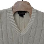 Eddie Bauer Vintage Cable Knit Cream Sweater Size Women's Size X-Large XL Photo 1