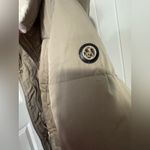 Jessica Simpson  Water Resistant Parka Hooded Color Sage Small MSRP $215 Faux Fur Photo 4