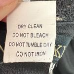 NIKIBIKI Black Lace Halter Cocktail Dress Size M Scalloped Hem Photo 9