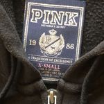 PINK - Victoria's Secret Pink Victoria’s Secrect Black Hoodie Sweater  Photo 3