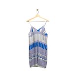 Anthropologie Addison 100% Silk Slip Dress Blue Size M  Photo 1