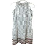 Melange Sleeveless Tunic Top Small | Boho Floral Geometric Ethnic Print V Photo 1