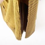 Lisa Bayne linen Blend Oversized Pinstriped Tunic Dress in Green Yellow Size L Photo 4