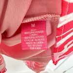 Flying Tomato  Womens Babydoll Dress Size M Pink Floral Puff Sleeve Boho Tropical Photo 5