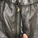 Tasmania leather straight leg pants 22x26 Black Size XS Photo 2
