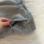 SheIn Grey Quilted Lounge Shorts Photo 2