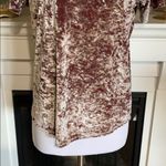 Feel the Piece  Arielle Pink Crushed Velvet Tee Photo 80