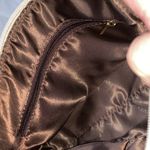 Chic White Crossbody Bag with Navy Strap Photo 11