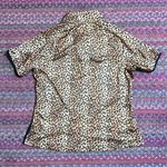 NWOT GREG NORMAN CHEETAH GOLF QUARTER ZIP SHIRT GOLF PICKLEBALL QUICK DRY Black Photo 2