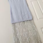 Anthropologie  Fringe Hem Sweater Dress, Size L Photo 8