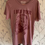 Rowdy Crowd Clothing Graphic Tee Pink Size M Photo 0