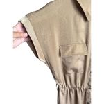 Socialite  Utility Midi Shirt Dress Small Brown Soft Minimalist Read Description Photo 2