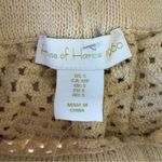 House of Harlow 1960 Crochet Tan Bermuda Shorts Women’s Medium Cotton Safari Pink Photo 4