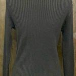Carolyn Taylor black ribbed v-neck sweater. XL Photo 2
