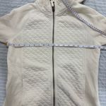 L.L.Bean  lightweight zip up oatmeal white jacket XS Photo 5