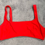 Aerie  swimsuit top scoop red XL Photo 0
