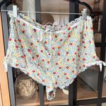 For Love & Lemons  strawberry kiss shorts scalloped bows tie pjs cottagecore Photo 1