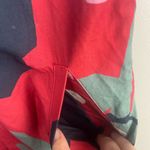 Tyler Boe Linen Multi Poppy Sleeveless Dress size 4 Red Photo 8