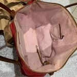 Dooney & Bourke Red Texture Leather Large Tote Photo 13