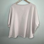 Frank & Eileen Womens Olive Triple Fleece Capelet Top One size Pink Size undefined Photo 4