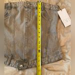 ZARA NWT  Denim Strapless Corset Top Size Medium Photo 7