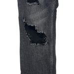 Hollister Juniors 5R Jeans Black High Rise Super Skinny Distressed Stretch Photo 5