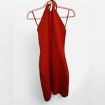 Abercrombie & Fitch  orange mini halter dress Photo 4