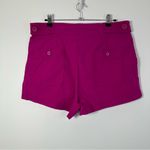 Maeve Anthropologie  Women’s Fuchsia Linen Cotton Blend Shorts Size 16 Photo 1