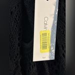 Calvin Klein NWT  Lace Tank Lined Black Business Casual Career Size Large Photo 6