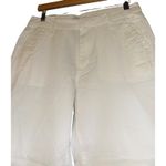 NWT Outerknown Pants Womens 4 White Cream Wide Leg Flare Organic Cotton Beach Photo 1