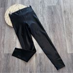 Heroine sport faux leather marvel leggings in onyx Black Photo 2