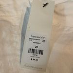 Harper Heritage  high rise jean shorts White Cuffed women’s size 28 NWT Photo 4