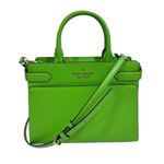 Kate Spade Staci Medium Satchel in a green Photo 9