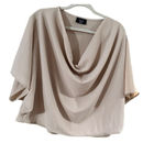 VICI Women's  Beige Cowl Neck Blouse M Photo 2